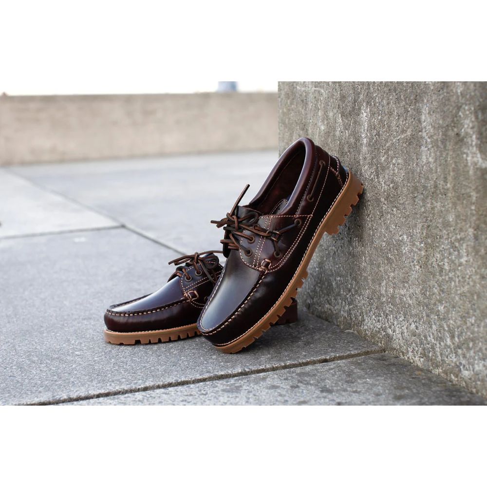 Crazy 4 Sailing Blueport Waterproof & Breathable Leather Boots "Treck" (Seafox)