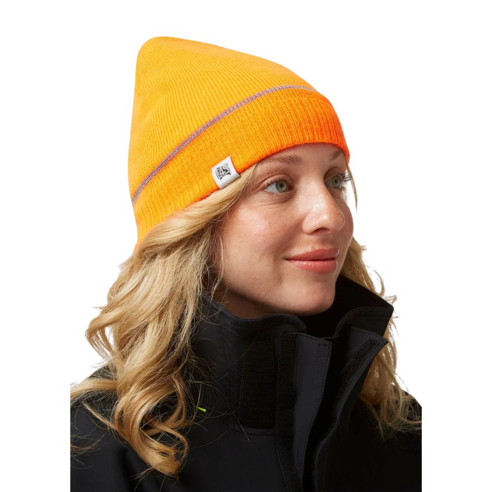 Crazy 4 Sailing Beanie Knitted (Orange)