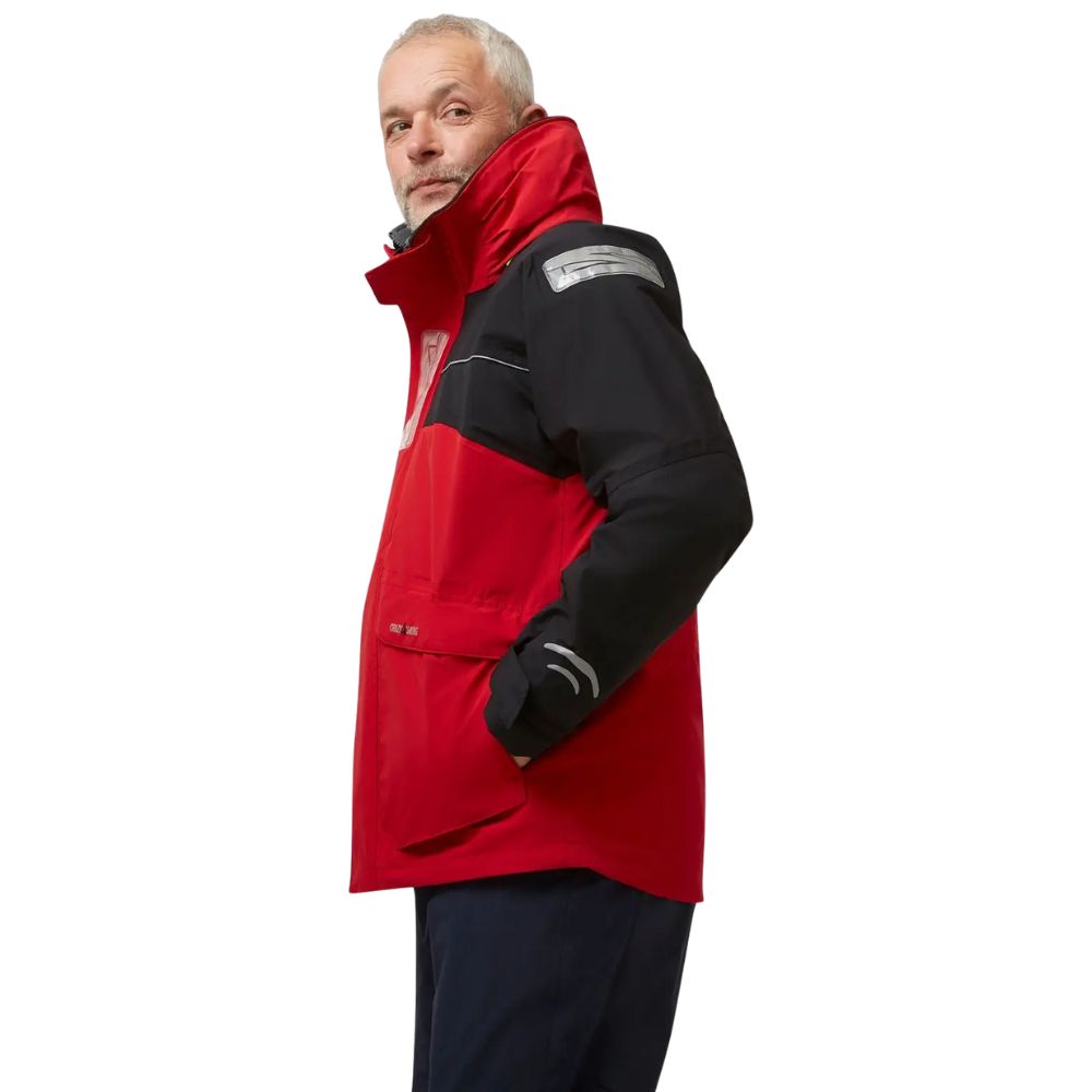 Crazy 4 Sailing Bergen II Offshore Jacket (Red / Carbon)