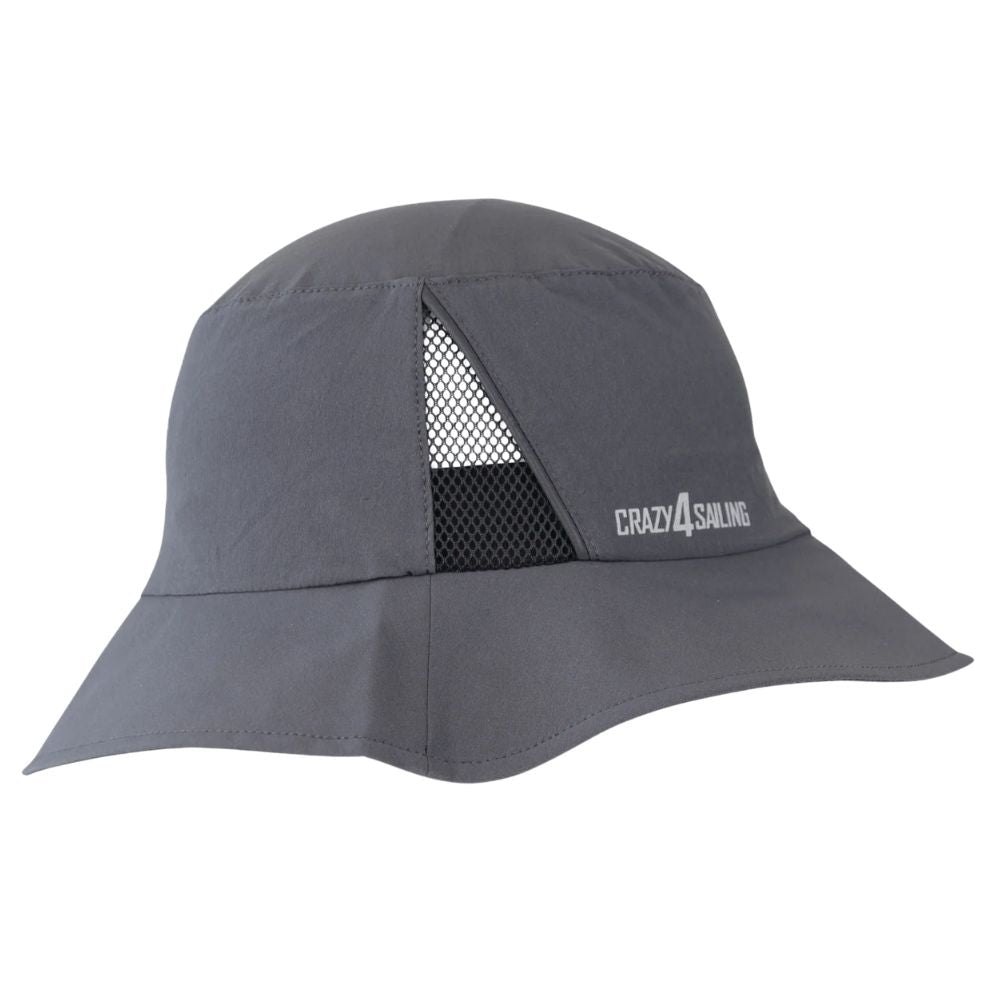 Crazy 4 Sailing Bucket Hat (Grey)