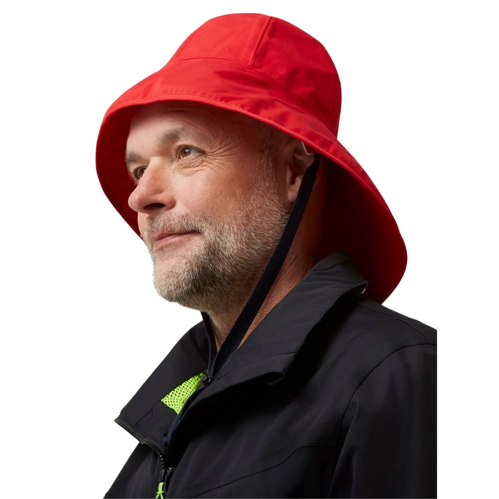 Crazy 4 Sailing Southwester Hat "Storm" - Breathable (Red)