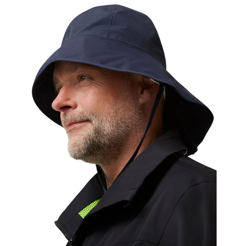 Crazy 4 Sailing Southwester Hat "Storm" - Breathable (Navy)