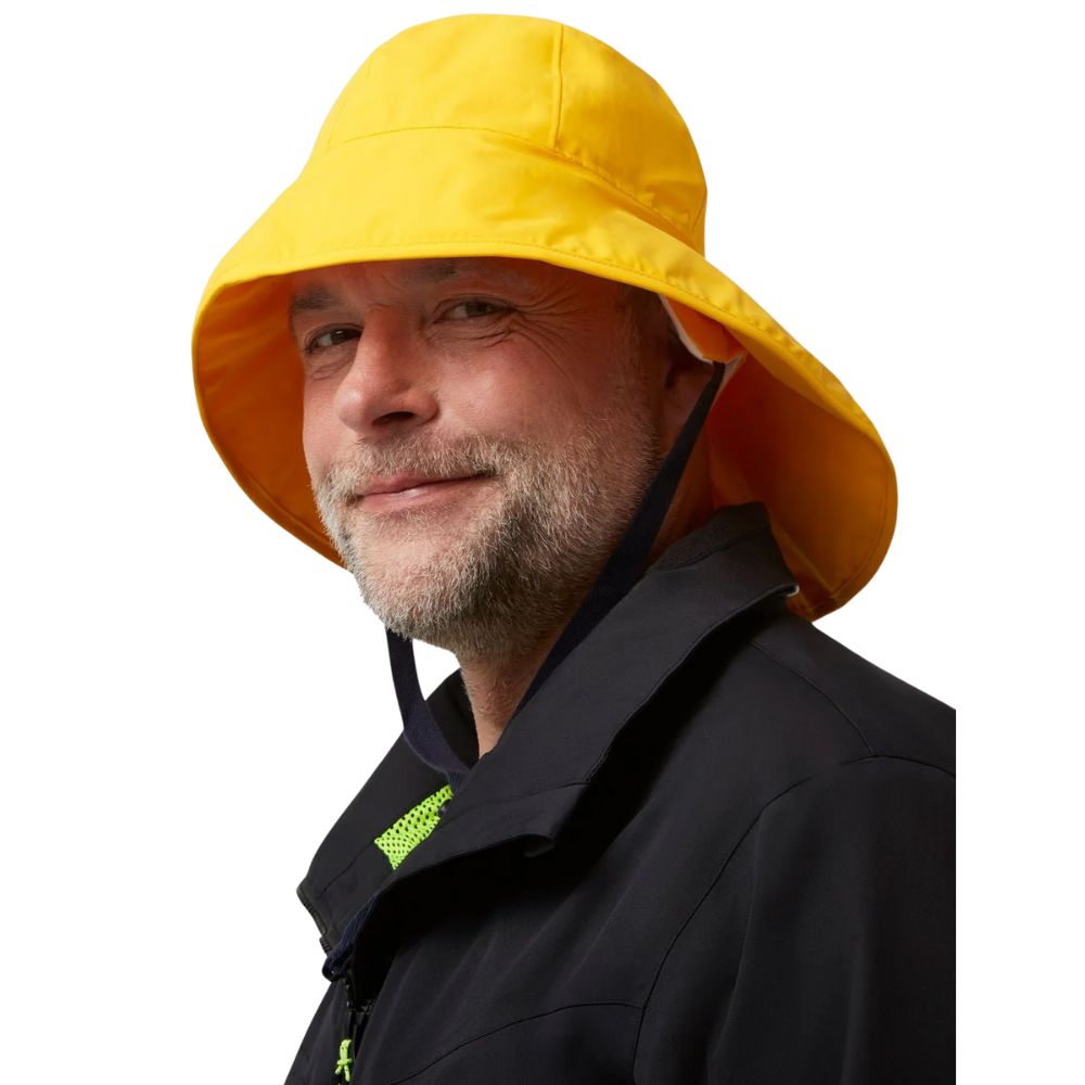 Crazy 4 Sailing Southwester Hat "Storm" - Breathable (Gold)