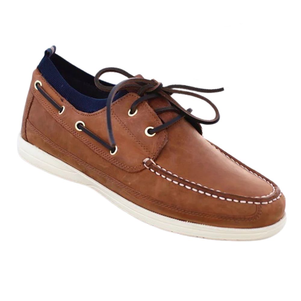 Crazy 4 Sailing Prolite Skip Sailing Shoes (Tan / Navy)