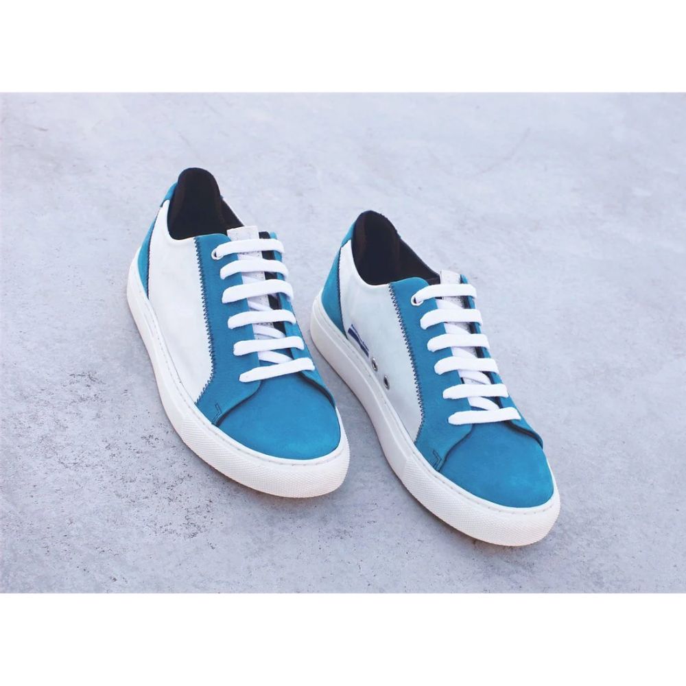 Crazy 4 Sailing Men's Jib Sneaker (Atoll / White)