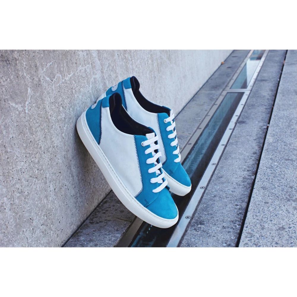 Crazy 4 Sailing Men's Jib Sneaker (Atoll / White)