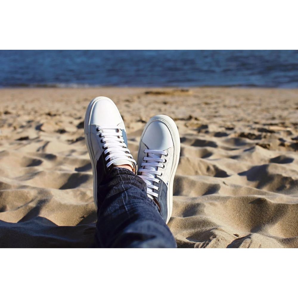 Crazy 4 Sailing Genoa Sneakers (Navy / White)