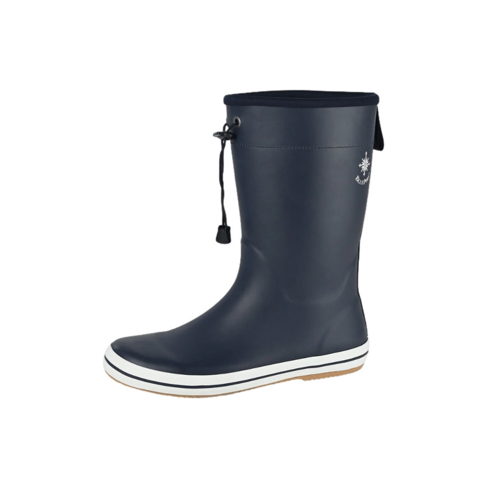Crazy 4 Sailing Blueport Sailing / Rain Boots "Bornholm" - Rubber (Navy)