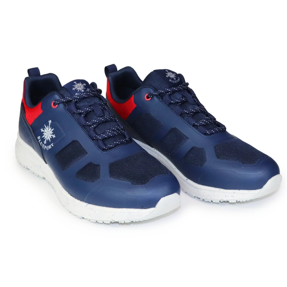 Crazy 4 Sailing Blueport Water Sport Shoe "Grip Xwp" (Navy / Red)