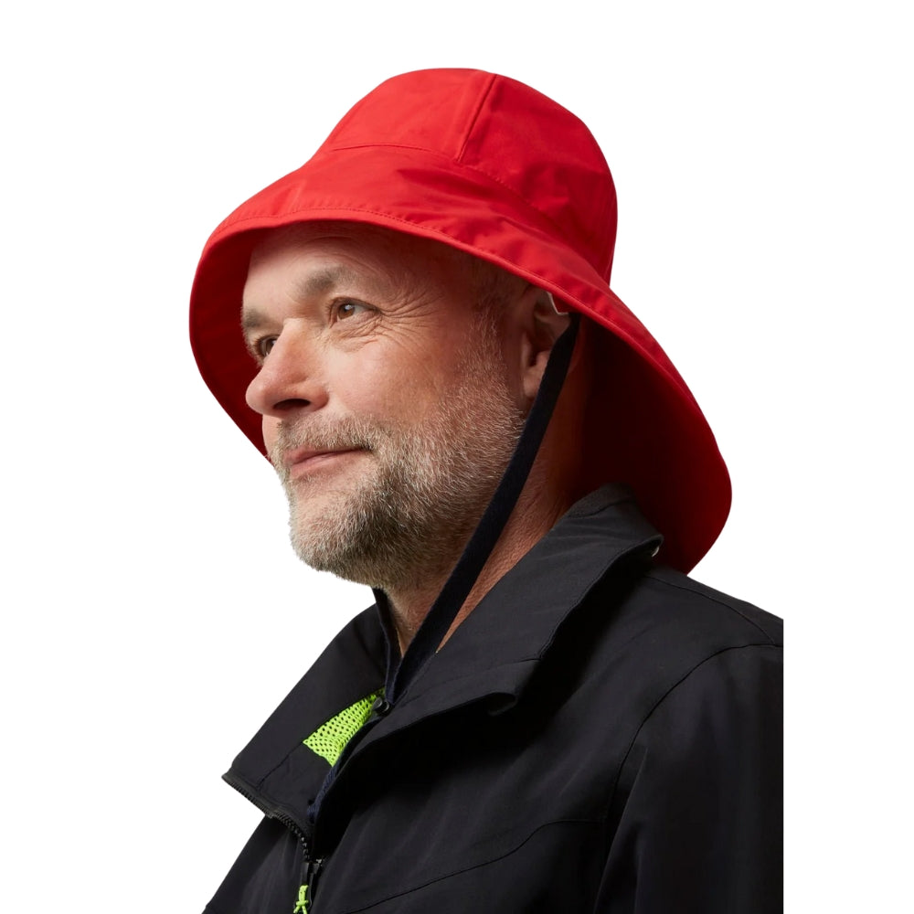 Crazy 4 Sailing Southwester Hat "Pro" - Non-Breathable (Red)