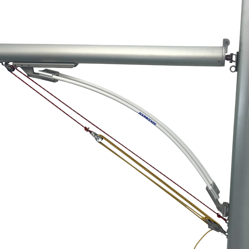 Boomkicker Rigid Boom Vang with Fittings – Catalina 22 (K0750 Customized) – 7/16 in Rod – Boat Size: 20 to 25 ft – (K07C22)