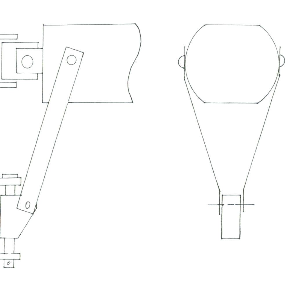 Boomkicker Spares – Boom Roll‑Stop Fitting Assembly – For K0800 & K1000 (M1051)