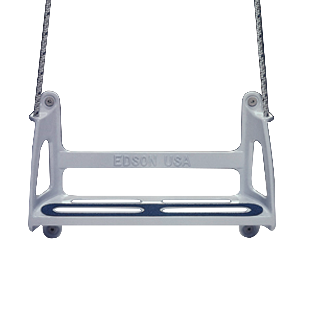 Edson One-Step Boarding Step with Line - White