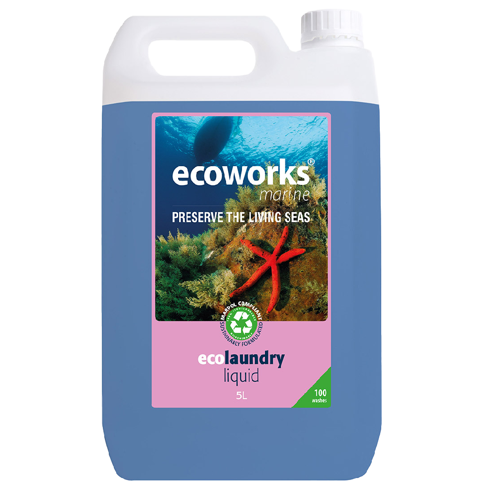 Ecoworks Marine Ecolaundry Liquid - 10.5 Quart (10.0 L)
