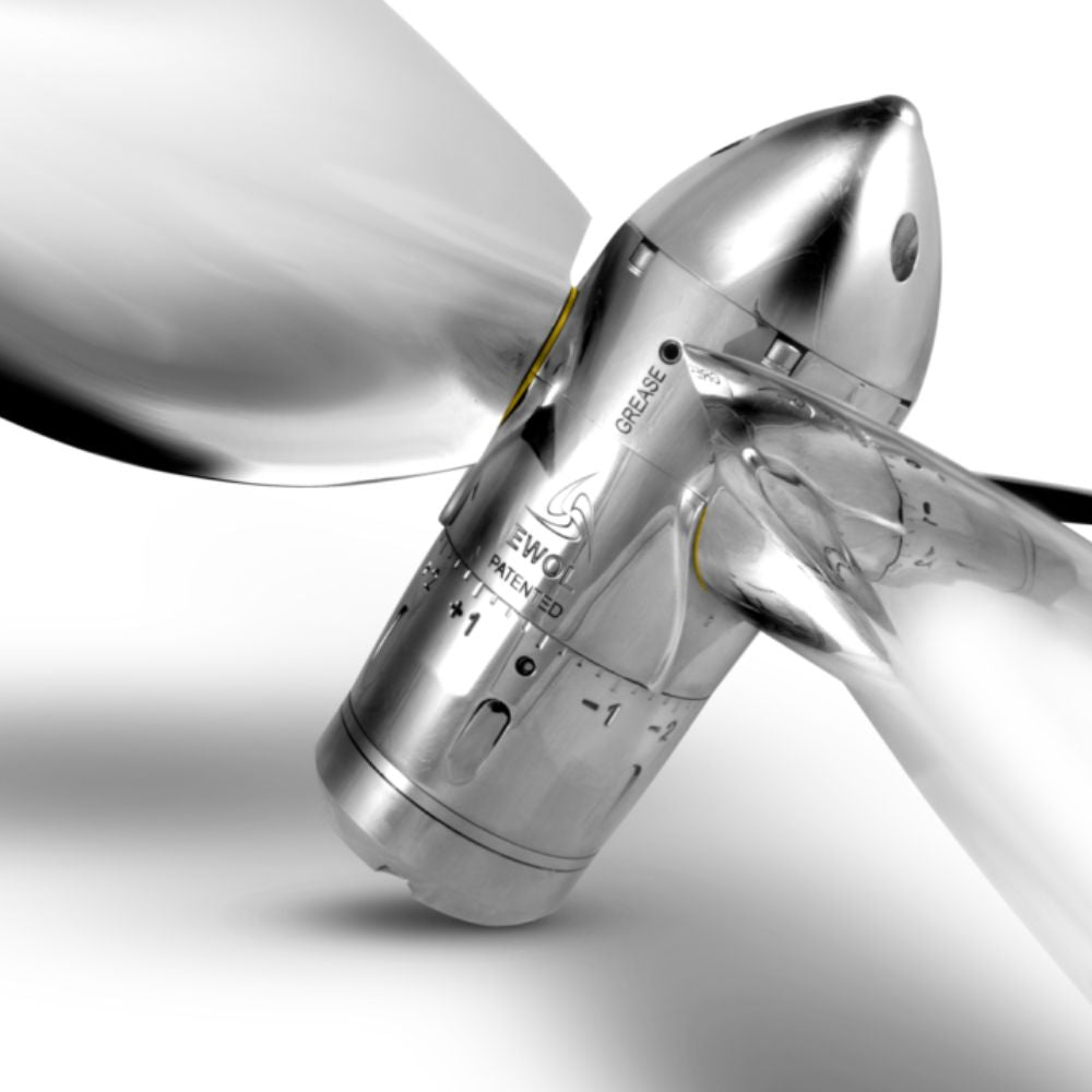 Ewol Propeller - Orion 3 Blades (Stainless Steel) w/ Sail-Drive ZF-15 - Blade Dia: 23 in (584.2 mm)