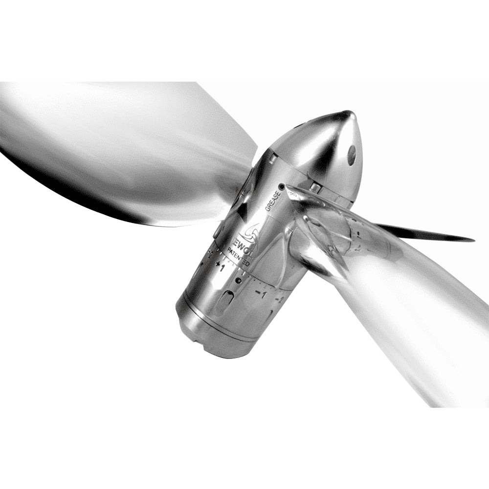 Ewol Propeller - Orion 3 Blades (Stainless Steel) w/ Shaft: Up to 1 3/8 in (35 mm) - Blade Dia: 21 in (533.4 mm)