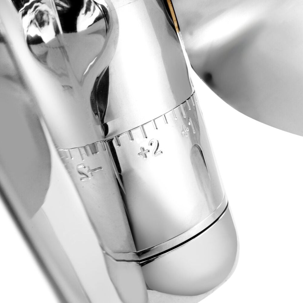 Ewol Propeller - Gemini 4 Blades EnergyMatic (Stainless Steel) w/ Shaft: Up to 1 49/64 in (45 mm) - Blade Dia: 29 in (736.6 mm)