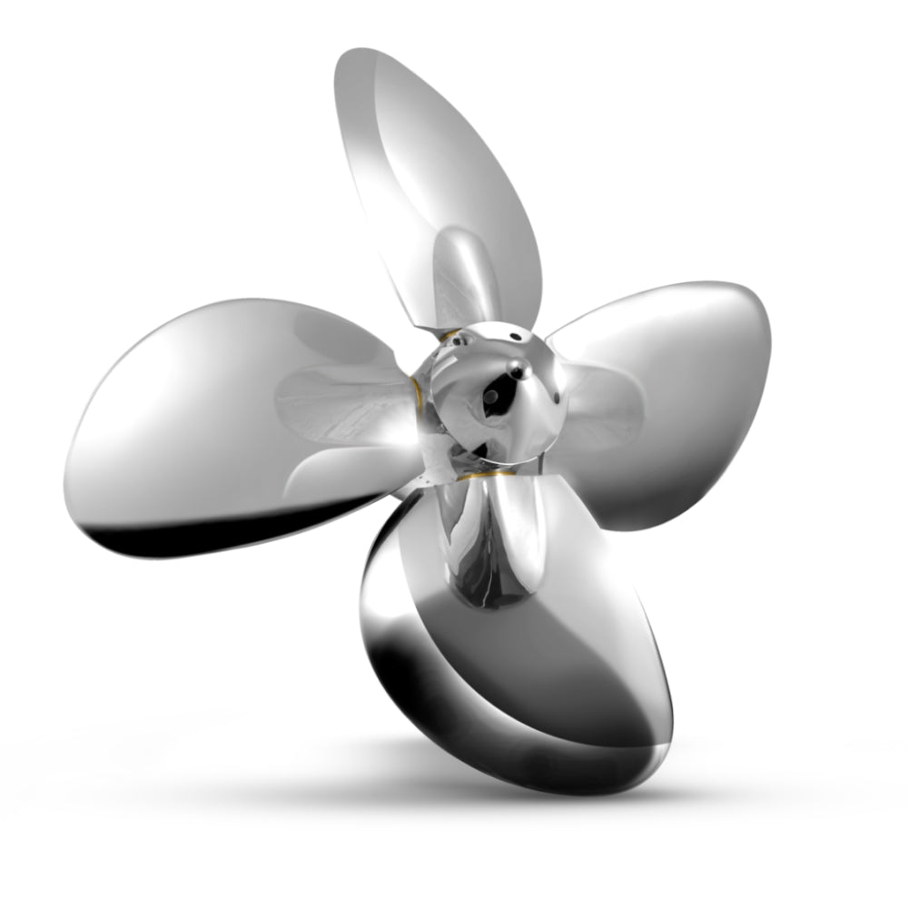 Ewol Propeller - Pegasus 4 Blades (Titanium) w/ Shaft: Up to 2 23/64 in (60 mm) - Blade Dia: 33 in (838.2 mm)