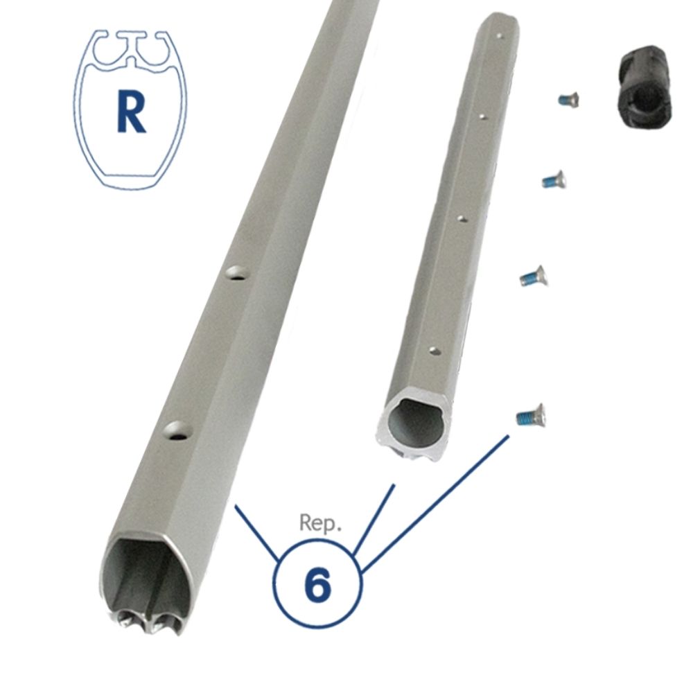Facnor Extrusion Assembly (1m - 6-8mm) for RX165 Furlers