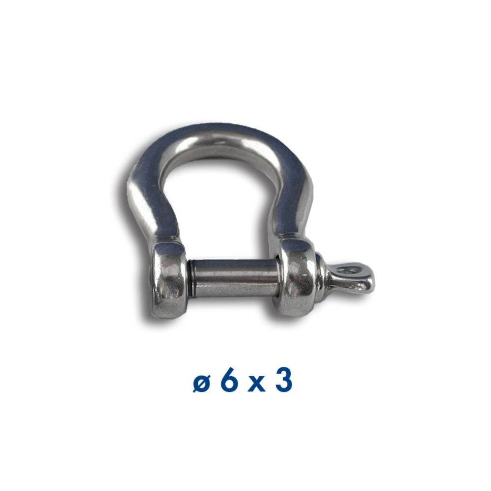 Facnor Head Swivel Shackle Kit for FD110 / FD170 Furlers