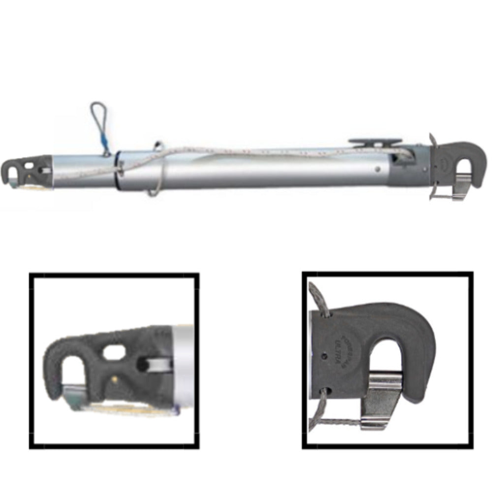 Forespar Aluminum Complete Whisker Pole LC 10-18 (for 33 ft. Boat Max.) EL/UXP Ends