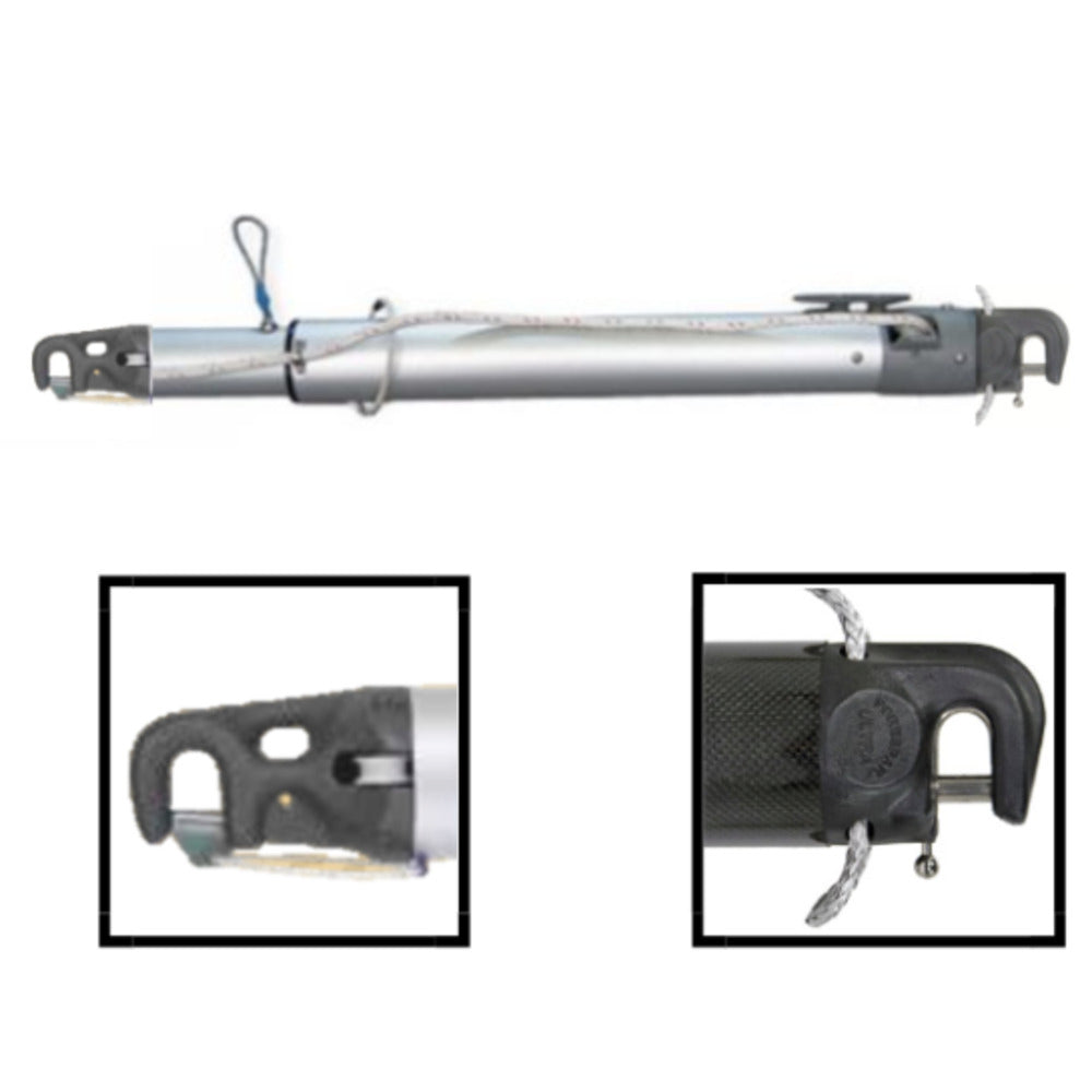 Forespar Aluminum Complete Whisker Pole LC 10-18 (for 33 ft. Boat Max.) EL/UTR Ends