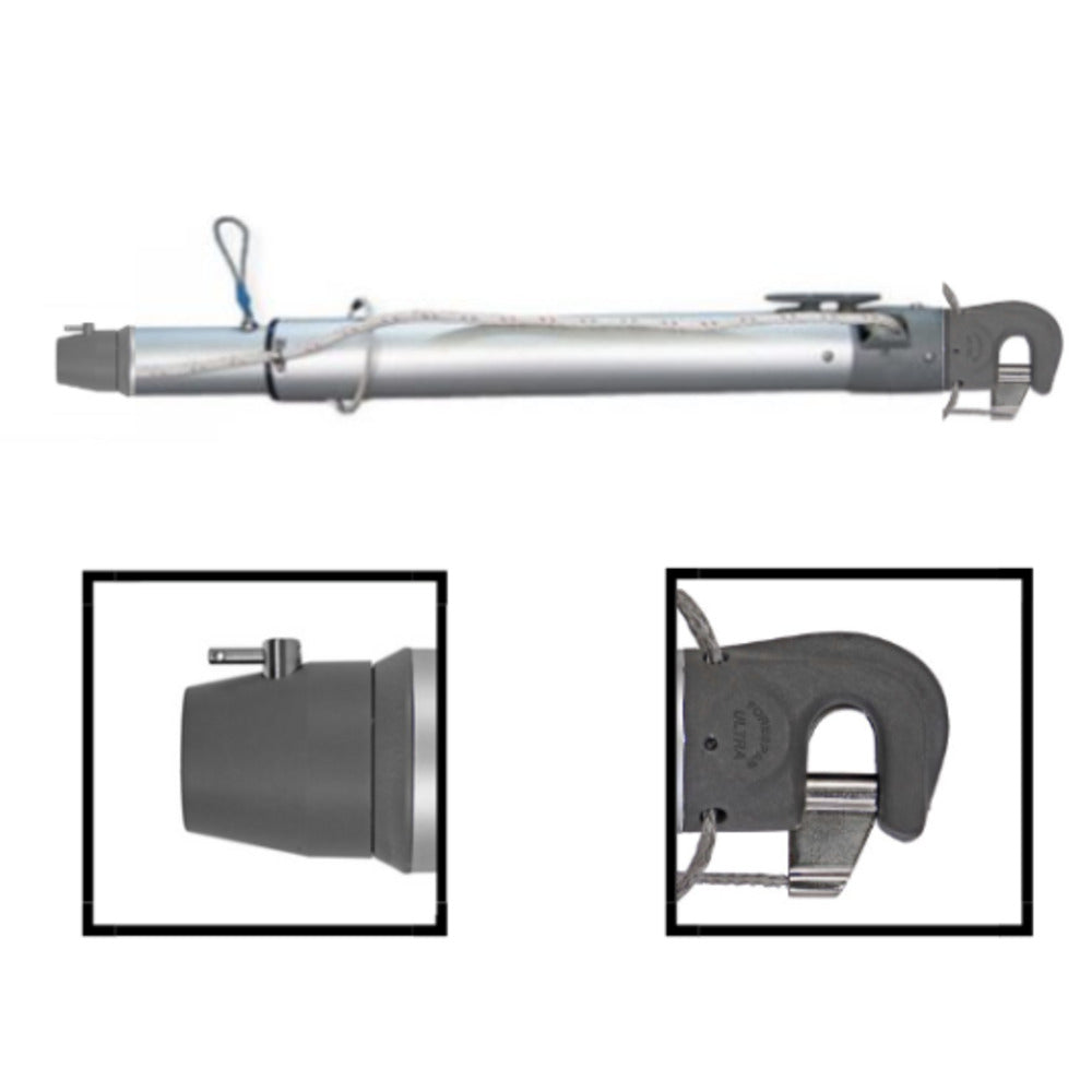 Forespar Aluminum Complete Whisker Pole LC 15-27 (for 55 ft. Boat Max.) TS/UXP Ends