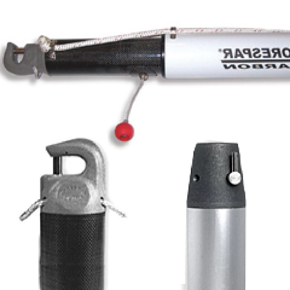 Forespar Carbon Complete Whisker Pole LC 15-27 (for 55 ft. Boat Max.) UTS/UTR Ends