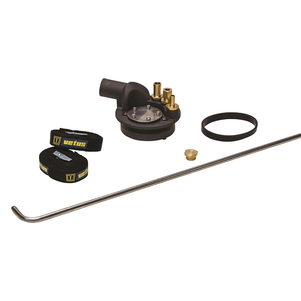 Vetus Fuel connection kit, filler 51 mm, supply/return Ø 15 mm, vent 16 mm