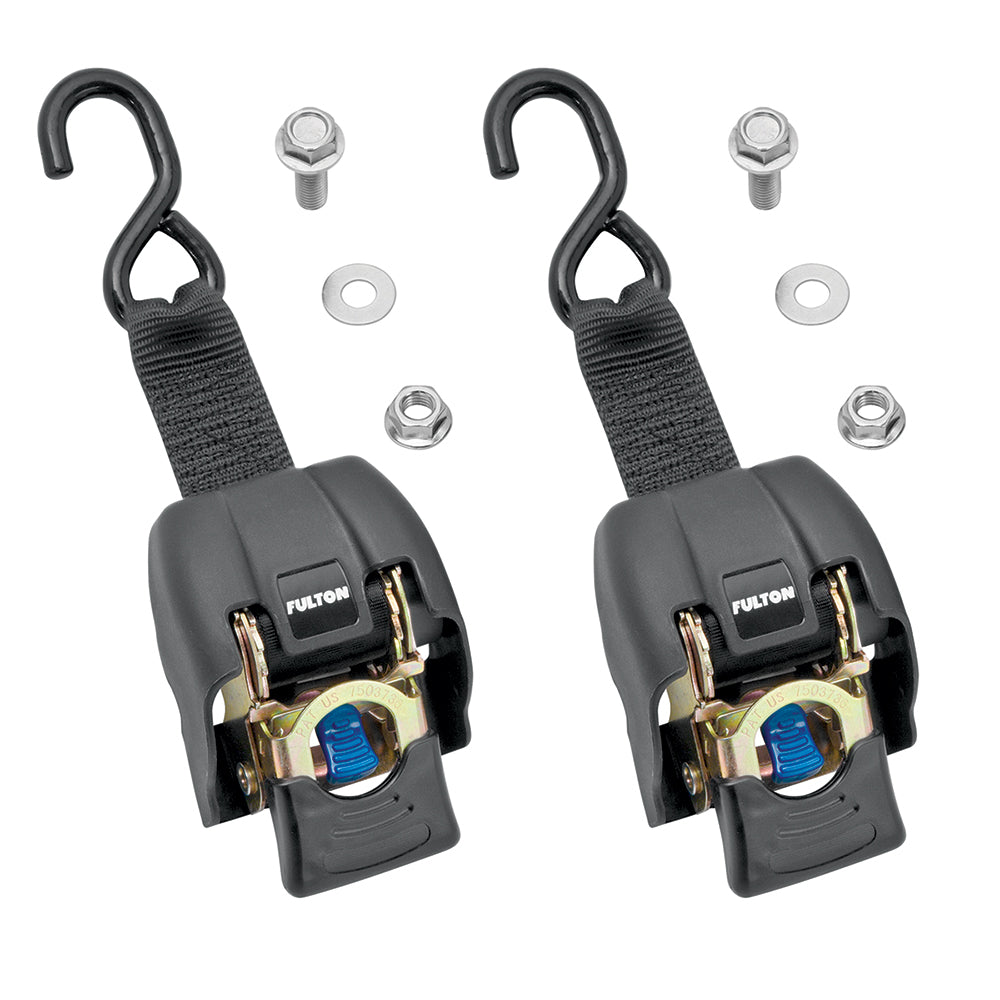 Fulton Transom Ratchet Tie Down - 2.0 in x 43.0 in - Pair
