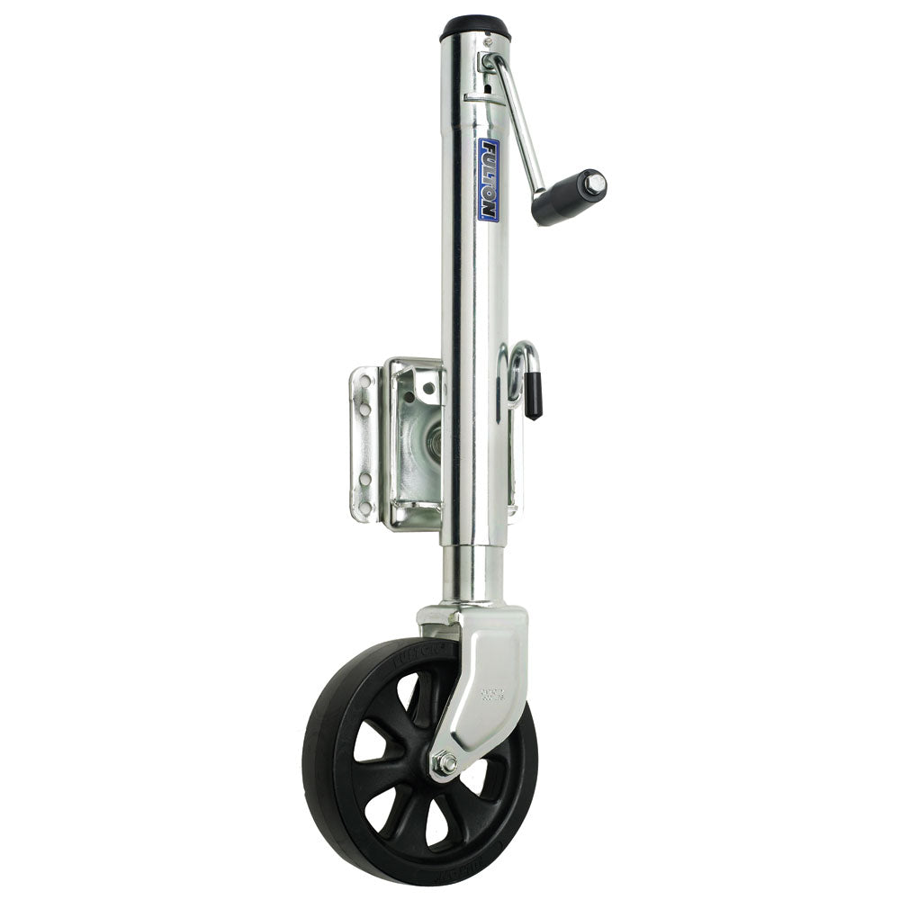 Fulton 1500.0 lb (680.3 kg) Single Wheel Bolt-Thru Swivel Jack