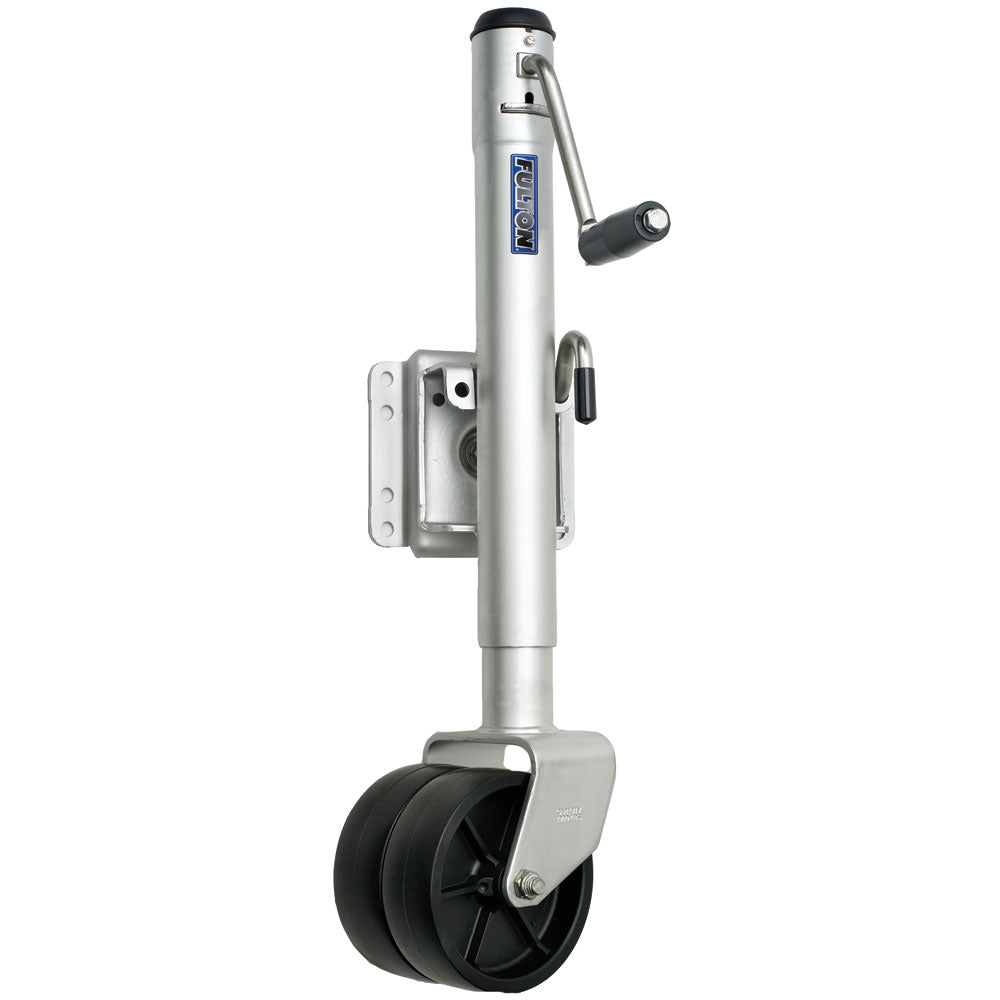 Fulton 1500.0 lb (680.3 kg) Dual Wheel Bolt-Thru Swivel Jack