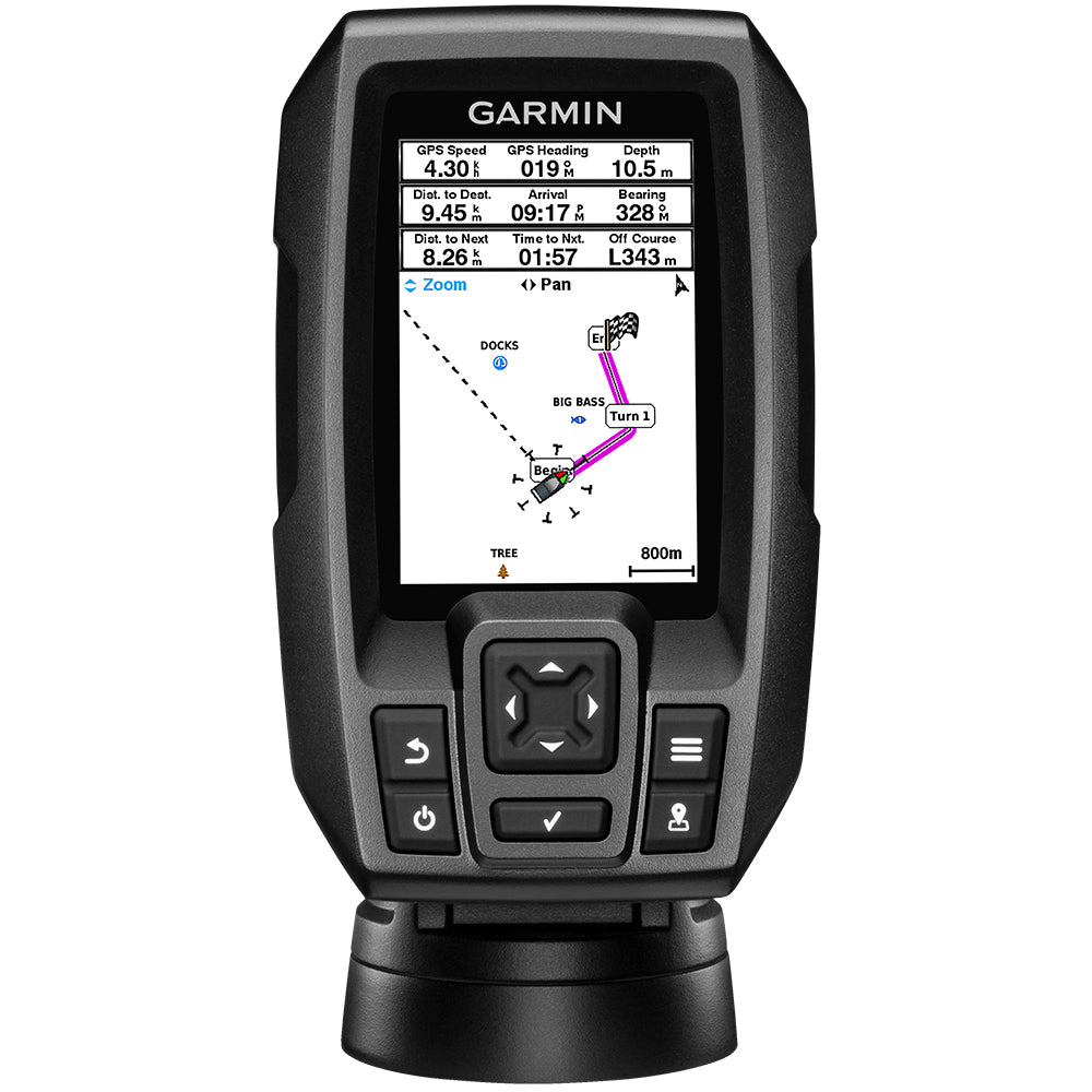 Garmin STRIKER 4 Fishfinder, With Dual-Beam Transducer