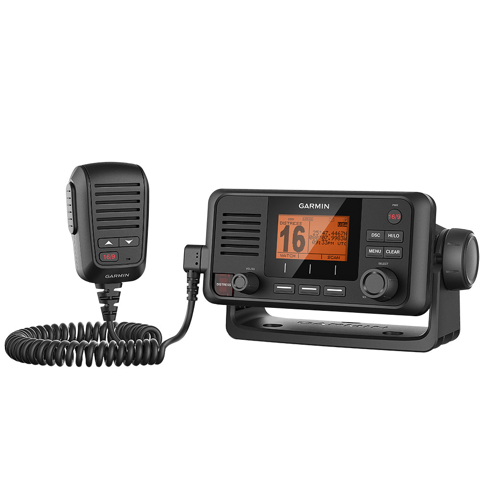 Garmin VHF 115 Marine Radio (Fixed Mount, DSC)