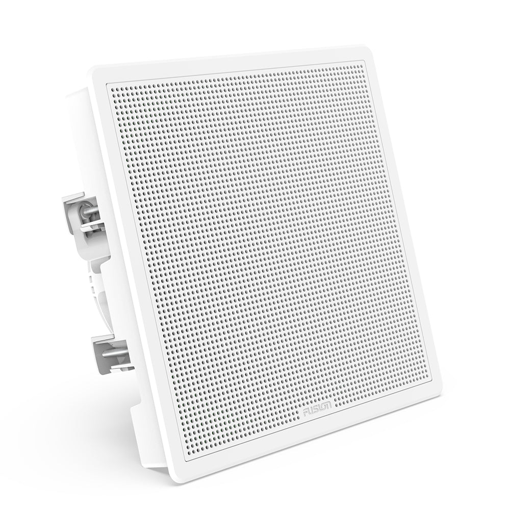 Garmin Fusion® Subwoofers - FM Series Square White Flush Mount - 400W - 10.0 in (25.4 cm)