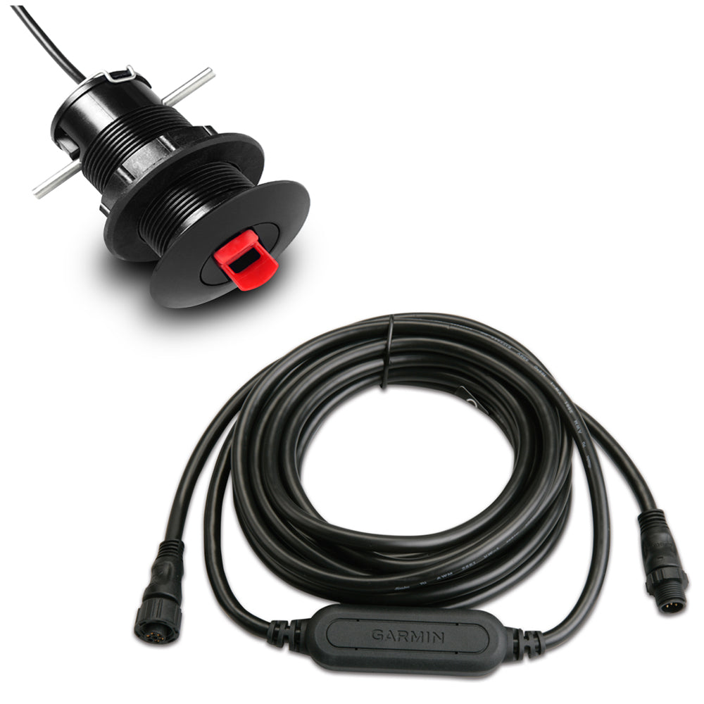 Garmin GST 43 Thru-Hull Speed & Temperature Transducer with GST 10 Bundle (5-Pin)