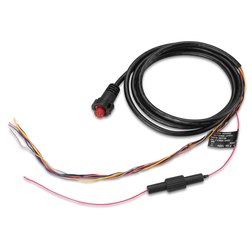 Garmin Power Cable, 8-Pin (for echoMAP Series & GPSMAP Series)