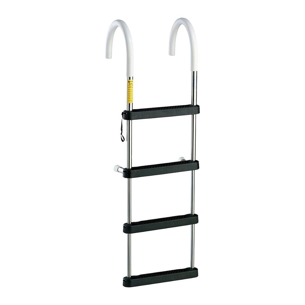 Garelick Ladders & Swim Platforms - Gunwale Boarding Ladder - 2x4 Steps (Telescoping)