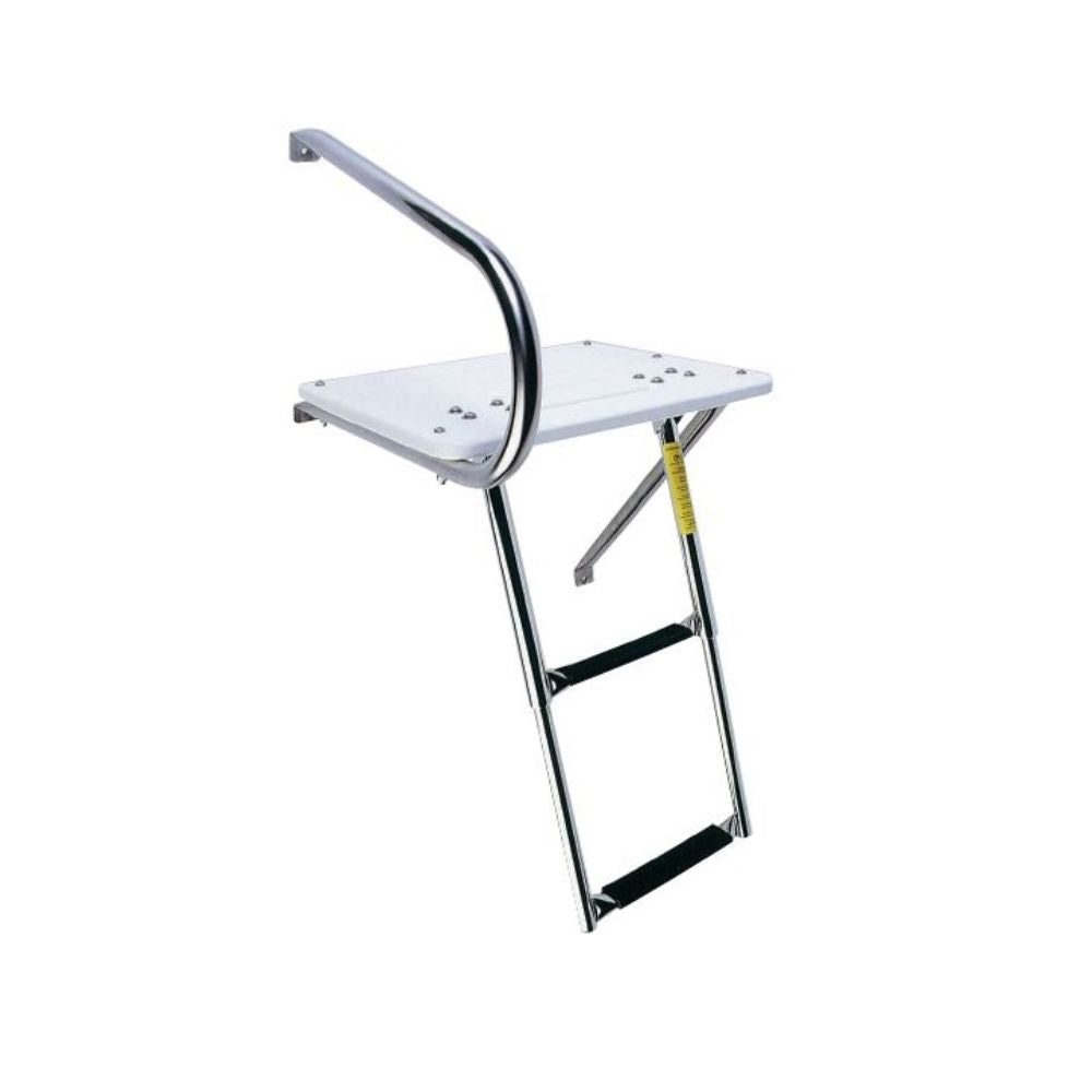 Garelick Ladders & Swim Platforms - Transom Ladder - 2 Steps (Telescoping)