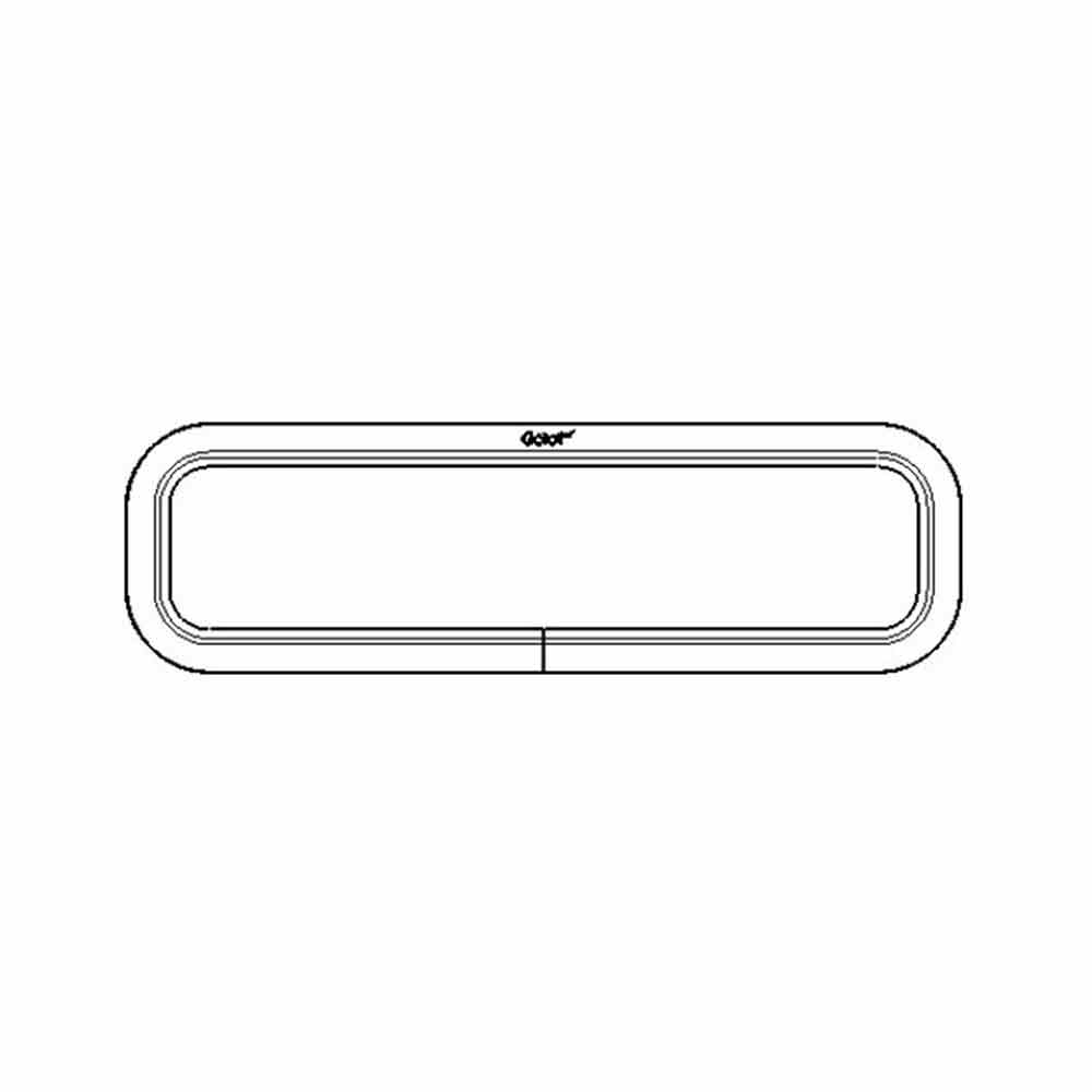 Goiot Portlights - Opal Size T04 (Clear Acrylic / Silver Frame)