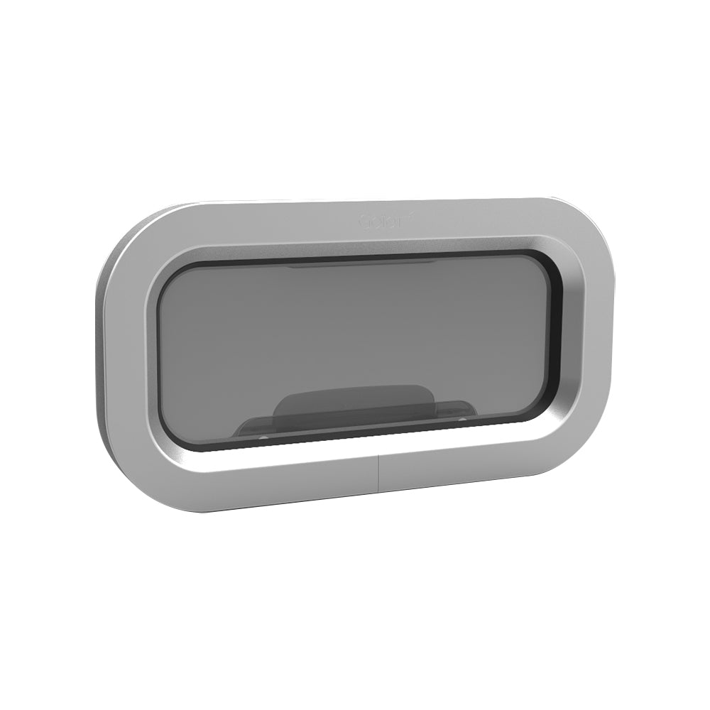 Goiot Portlights - Opal Size T01 (Clear Acrylic / Silver Frame)