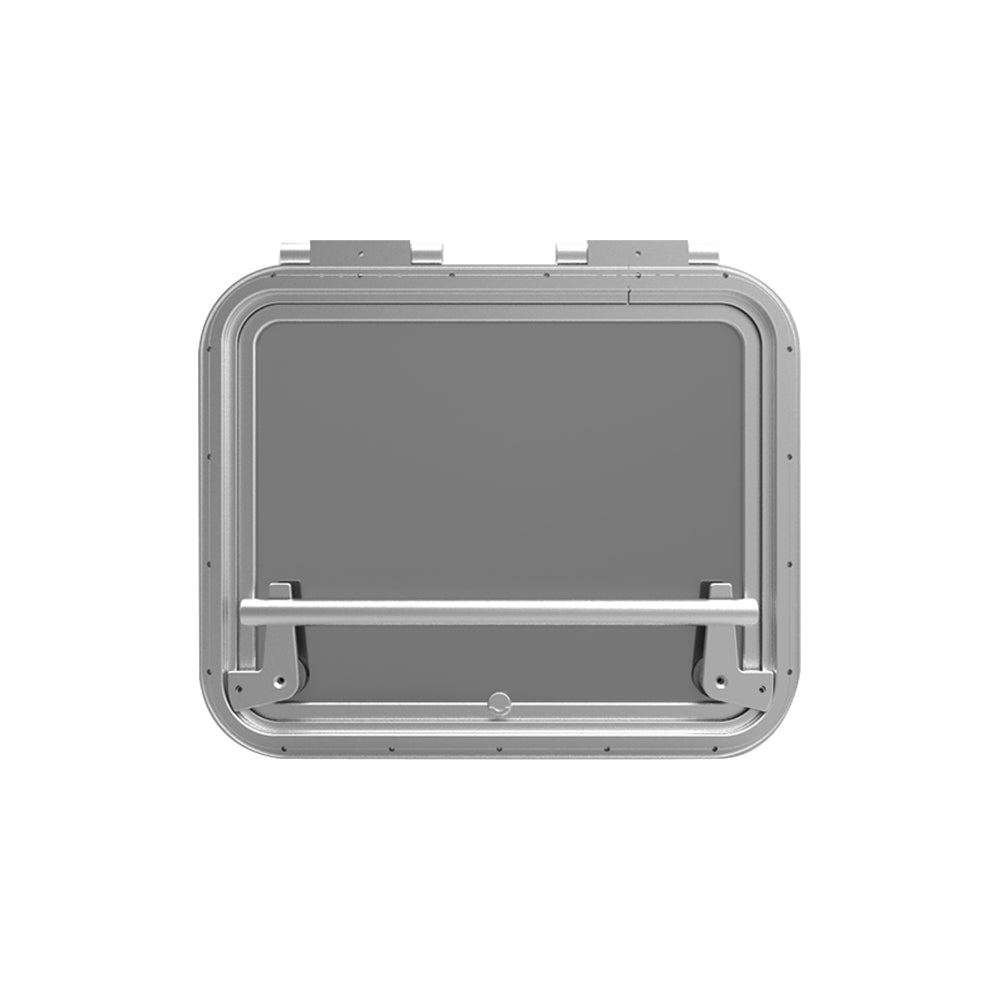 Goiot Escape Hatch - 19 5/16 x 16 9/16 in. (491 x 421 mm) (Grey Acrylic / Aluminum Frame) - Size 49.42