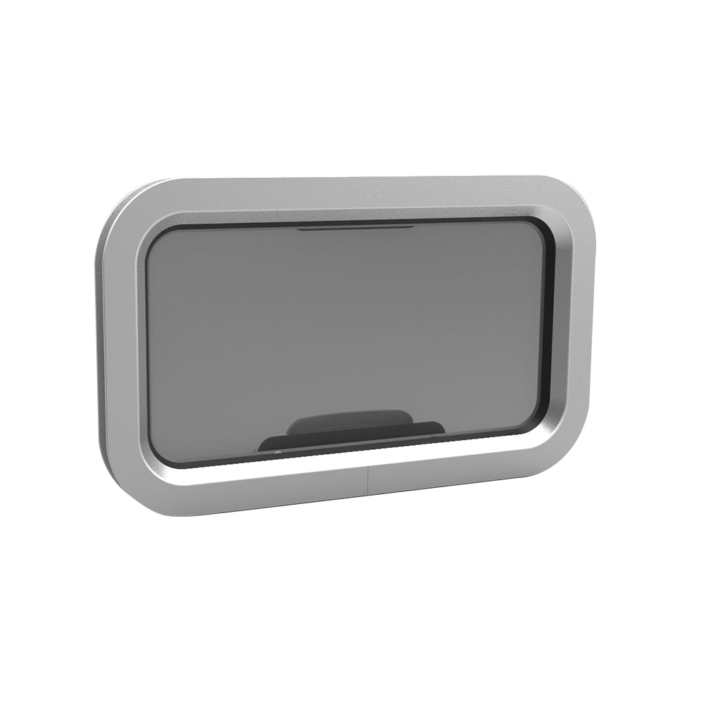 Goiot Portlights - Opal Size T05 (Clear Acrylic / Silver Frame)