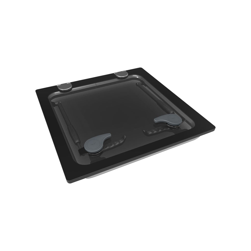 Goiot Flush Hatch - 20 5/32 x 20 5/32 in. (512 x 512 mm) (Grey Acrylic / Aluminum Frame) - Size T44