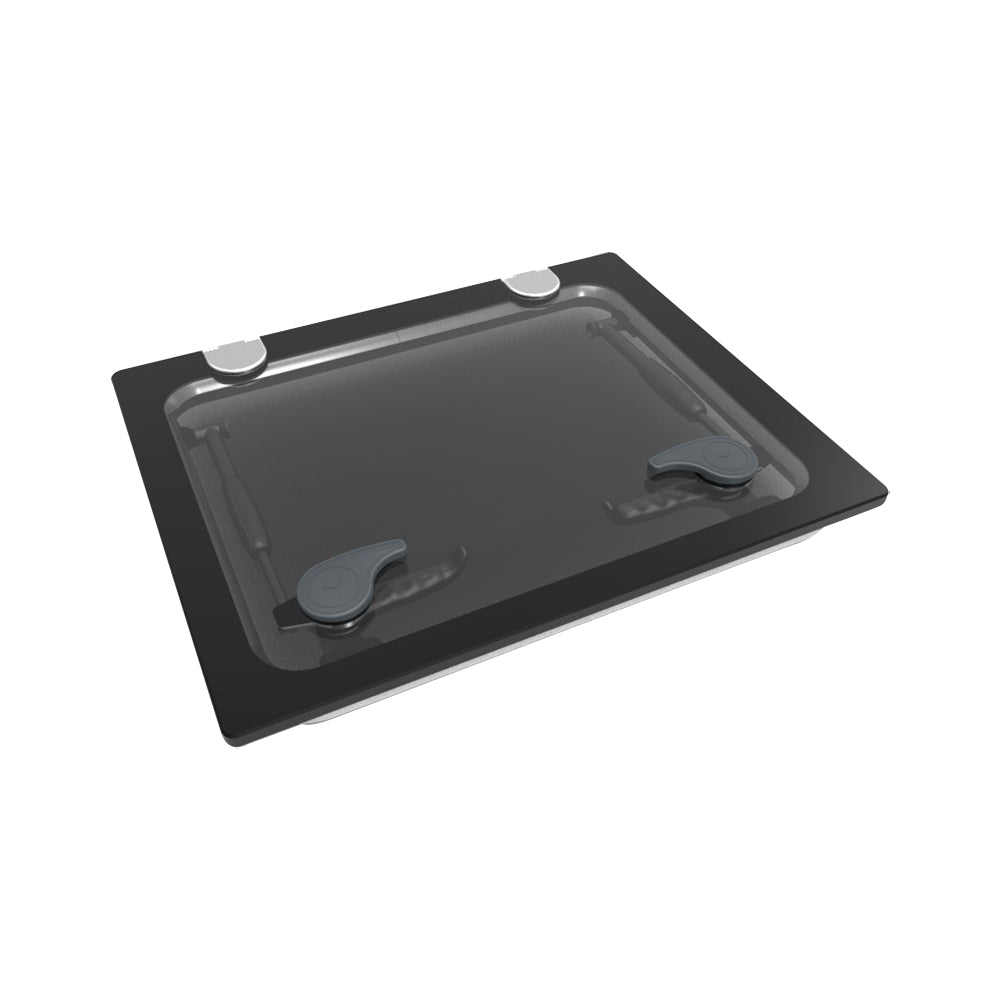 Goiot Flush Hatch - 22 23/32 x 18 3/16 in. (577 x 462 mm) (Grey Acrylic / Aluminum Frame) - Size T54