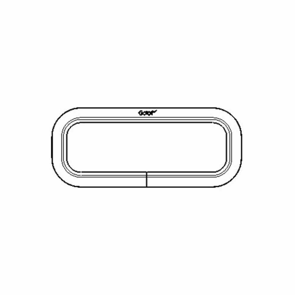 Goiot Portlights - Opal Size T02 (Clear Acrylic / Silver Frame)