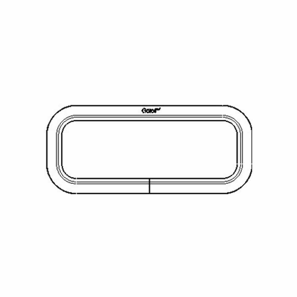 Goiot Portlights - Opal Size T03 (Clear Acrylic / Silver Frame)