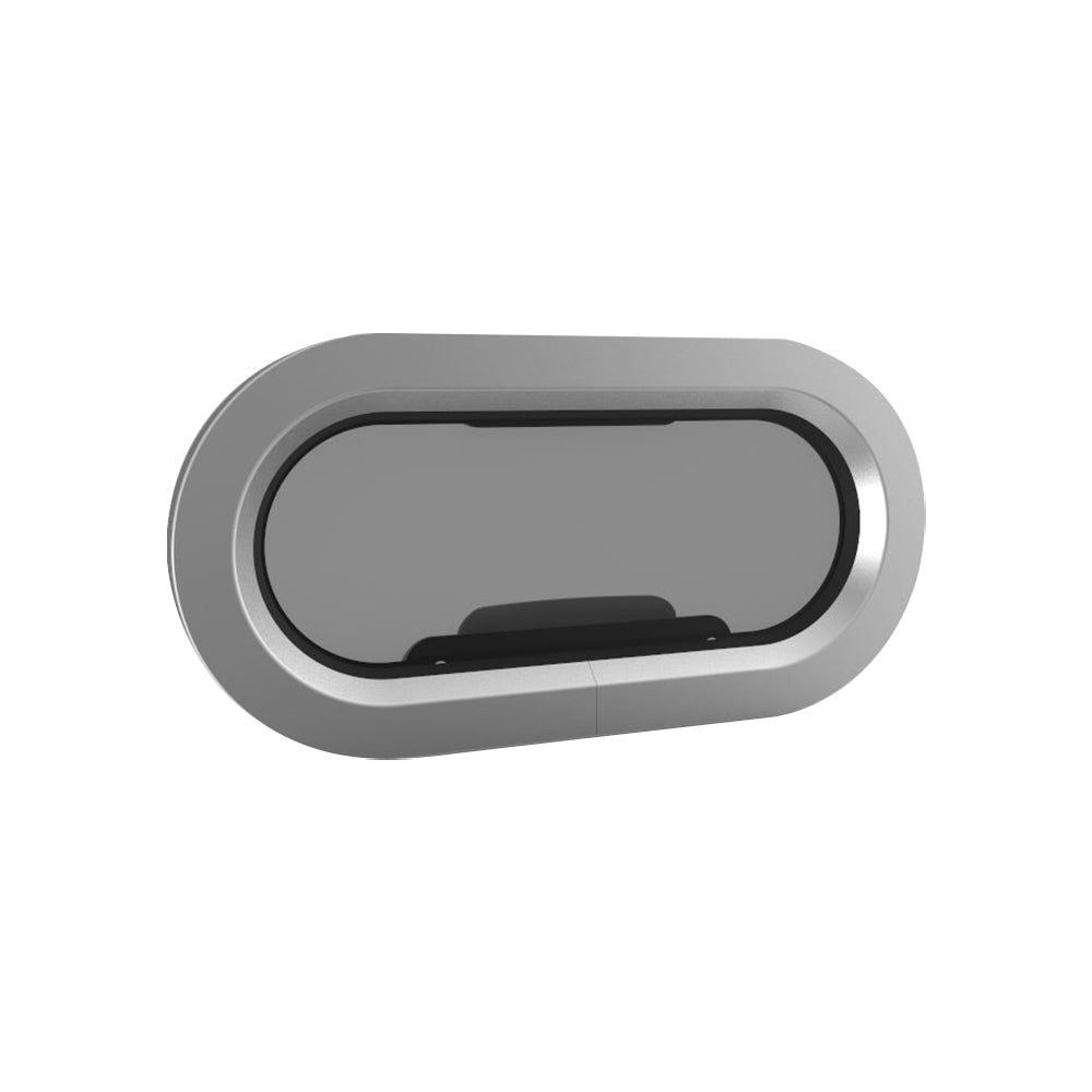 Goiot Portlights - Opal Size T32 (Clear Acrylic / Silver Frame)