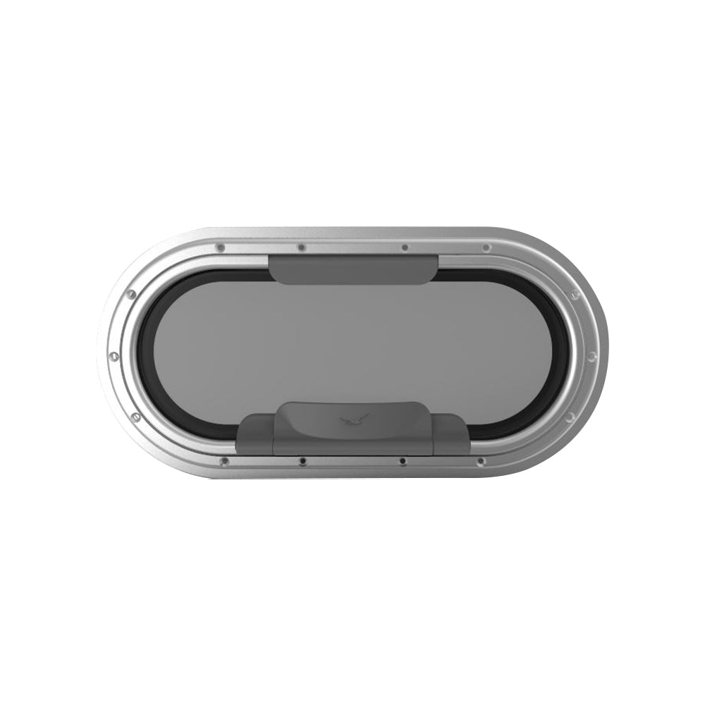 Goiot Portlights - Opal Size T32 (Clear Acrylic / Silver Frame)