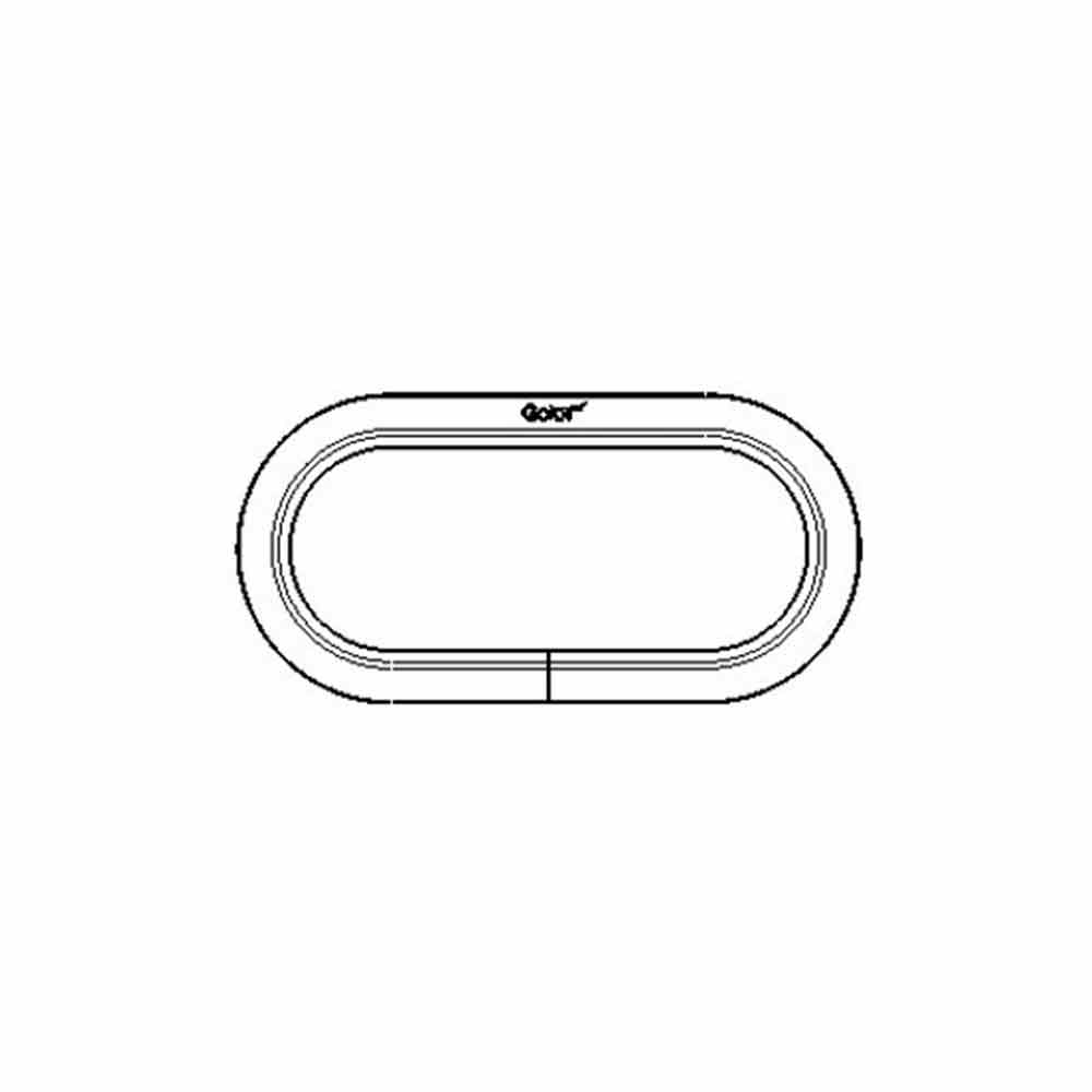 Goiot Portlights - Opal Size T32 (Clear Acrylic / Silver Frame)